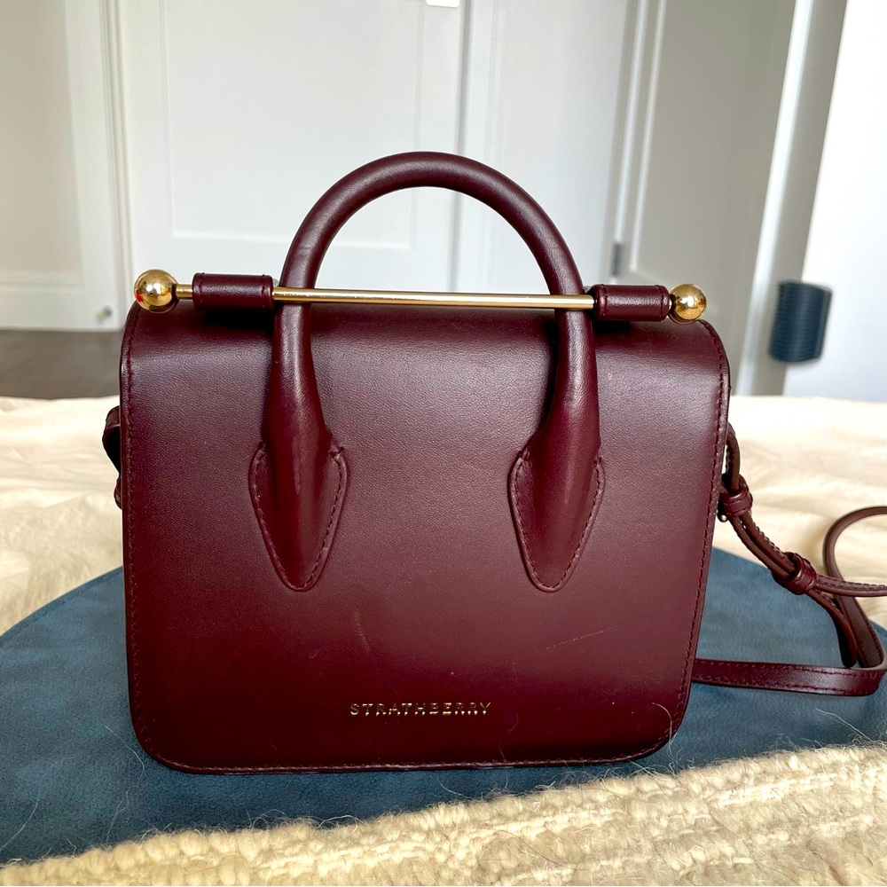 Strathberry mini nano crossbody bag
